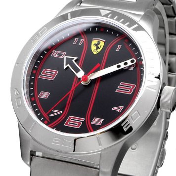 Scuderia Ferrari 腕時計 スクーデリア フェラーリ 時計 ウォッチ アカデミー Academy ステンレス キッズ ユニセックス 0810025 海外モデル [並行輸入品] 誕生日 プレゼント ギフト 入学祝い 社会人 新生活 母の日 父の日