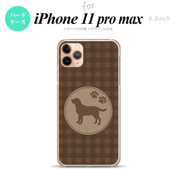 iPhone11ProMax iPhone11pro max スマホケース ハードケース 犬 ラブラドール レトリバー 茶 メンズ レディース nk-i11pm-819