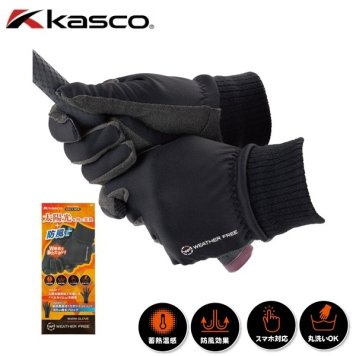 キャスコ Kasco WEATHER FREE ウェザーフリー ウォームグローブ メンズ 両手用 WFSF-2428W お誕生日祝い お祝い 記念品 お父さん 父の日 彼氏 男性 30代 40代 50代 60代 還暦祝い 敬老の日 人気プレゼント プレゼント