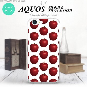 【SH04H】【スマホケース/スマホカバー】【アクオス ゼータ】SH04H スマホケース AQUOS ZETA SH04H カバー アクオス ゼータ りんご・林檎  nk-sh04h-046【メール便送料無料】