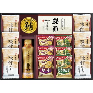【送料無料・包装無料・のし無料】アマノフーズ&大森屋味付のりギフト NYO-FOR(A3) ギフト 敬老の日 入学祝い 卒業祝い 就職祝い 結婚祝い 誕生日 出産祝い 引越祝い 香典返し 新盆 初盆 御礼 お中元 内祝い 快気祝い ご挨拶 志 法事