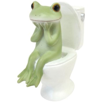 【ギフト対応無料】コポー トイレとカエル ダイカイ Copeau(コポー) コポーシリーズ かえる カエル 置物 オブジェ ※送料無料(北海道・沖縄は除く)