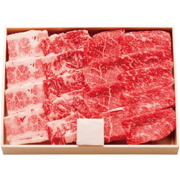 夏の贈り物お中元 松阪牛ももバラ焼肉用 松阪牛もも・バラ焼肉用（A-4等級以上/証明書付）約400g