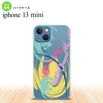 iPhone13mini iPhone13 mini ケース ハードケース アート クリア 黄  nk-i13m-1267