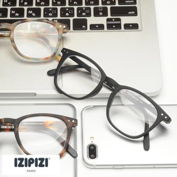 IZIPIZI ブルーライトカット リーディンググラス ウェリントン SCR#E