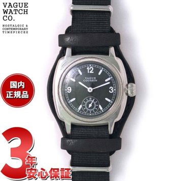 ヴァーグウォッチ VAGUE WATCH Co. 腕時計 COUSSIN MIL メンズ クッサンミリタリー CO-L-007-05BK