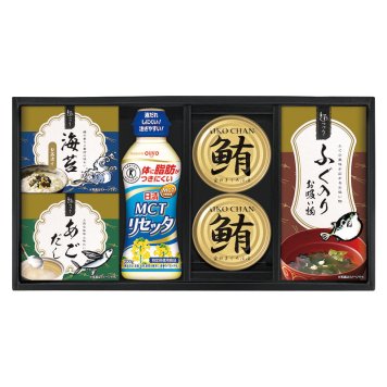 日清MCTリセッタ&和風詰合せ  ／セット・詰め合わせ 調味料 食品 お中元 御中元 ギフト 暑中 残暑 お盆 初盆 新盆 お供 御供 ギフト 2026 送料無料 ギフト プレゼント プチギフト 内祝い 快気祝い 出産祝い 結婚祝い 引出物 新築祝い お返し