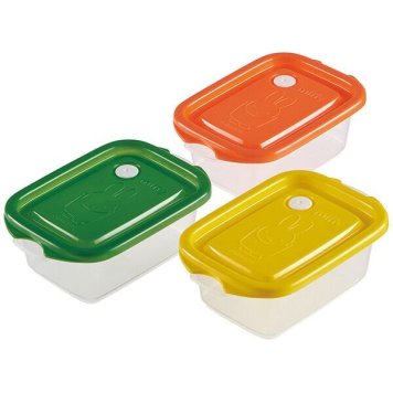 miffy レリーフフードコンテナー M 3P 抗菌 スケーター ※送料無料(北海道・沖縄は除く)
