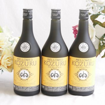 3本セット(長期貯蔵米焼酎 メローコヅルエクセレンス 41度 (鹿児島県)) 700ml×3本
