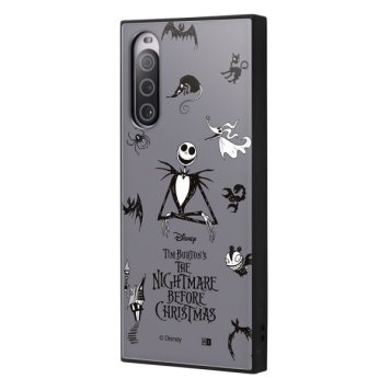 Xperia 10 V / 『ディズニーキャラクター』/耐衝撃ハイブリッドケース KAKU / ナイトメアー・ビフォア・クリスマス ※送料無料(ポスト投函)