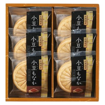 実りの秋の贈り物 北海道小豆もなか詰合せ 北海道小豆もなか×6