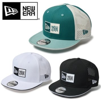 ニューエラ ゴルフ キャップ 9FIFTY Laser Perforated ボックスロゴ (14409959) (14409960) (14409961) お誕生日祝い お祝い 記念品 お父さん 父の日 彼氏 男性 30代 40代 50代 60代 還暦祝い 敬老の日  人気プレゼント プレゼント