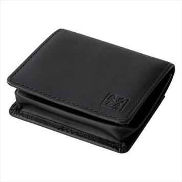 良品工房 日本製牛革小銭入れ（ブラック）　 K18-240  内祝 内祝い お祝 御祝 記念品 出産内祝い プレゼント 快気祝い 粗供養 引出物