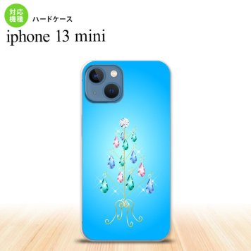 iPhone13mini iPhone13 mini ケース ハードケース ツリーイヤリング 青  nk-i13m-633