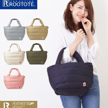 トートバッグ レディース 小さめ ROOTOTE ルートート 軽量 軽い FEATHER ROO フェザールー 通勤 サブバッグ おしゃれ かわいい ミニトートバッグ ファスナー付き