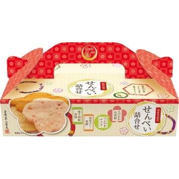 金澤兼六製菓 せんべい詰合せBOX [26-0529-053] BTB-5R おせんべい 米菓 サラダ 海老カレー 柚子胡椒 煎餅 和菓子 おやつ 詰め合わせ プチギフト 挨拶 手土産 粗品 ギフト