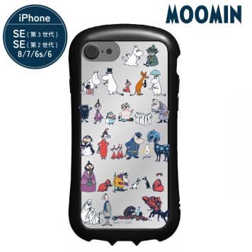 ムーミン iPhone SE3 SE2 SE 第３世代 第２世代 ケース クリア 透明 リトルミイ キャラクター グッズ iPhone8 iPhone7 アイフォン アイホン 4.7inch MMN-268A
