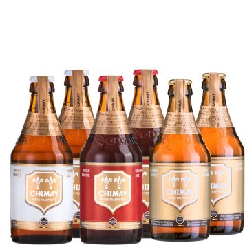 ビールギフト 飲み比べ 6本セット【無料 ラッピング メッセージカード】 有名 ベルギー クラフトビール 「シメイ」ホワイト レッド ゴールド 330ml 3種 詰め合わせ CHIMAY トラピストビール 地ビール のし対応 ギフト箱付 内祝い お返し 会社 取引先 上司 50代 60代 70代 80代 送料無料
