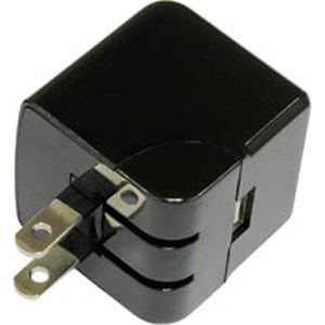 プロテック PROTEK USB AC充電器 大容量2400mA ブラック PAC-2400BK