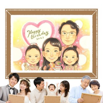 似顔絵 プレゼント バースデー 名入れ 手描き ギフト 贈り物 誕生日 記念日 お祝い バースデー パートナー 家族 友達 子供 下書き確認 修正無料 名入れ 実績多数 喜ばれる そっくり 親孝行 バースデー サプライズ 思い出 記念 古希祝い 大人数 節目 ブライダルギフト 感激 おしゃれ おすすめ 傘寿祝い 感動 白寿祝い 大量注文 メモリアル 初任給 米寿祝い