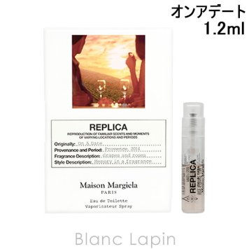 【ミニサイズ】 メゾンマルジェラ MAISON MARGIELA レプリカ EDT オンアデート ミニフレグランス ミニ香水 1.2ml