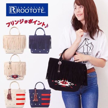 トートバッグ レディース 小さめ ブランド ROOTOTE ルートート 布 綿 ミニトートバッグ かわいい オシャレ シンプル サブバッグ おでかけ 旅行 カジュアル
