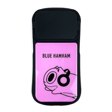 ブルーハムハム スマホケース ピンク 【iPhone14/14Pro/13/13Pro/12/12Pro 対応】