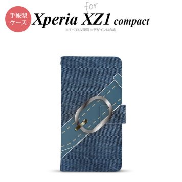 【手帳型 スマホ カバー ケース】【SO02K】【エクスペリア XZ1】手帳型 ケース SO-02K スマホ カバー Xperia XZ1 Compact エクスペリア ベルト 青 nk-004s-so02k-dr328【メール便送料無料】