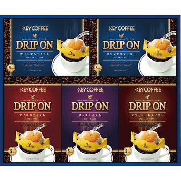 キーコーヒー ドリップオンコーヒーギフト [26-2895-030] CAG-25N 25袋 ドリップコーヒー 珈琲 詰め合わせ 個包装 ドリップバッグ ドリップパック レギュラーコーヒー ギフト 内祝い お返し お礼 挨拶 プレゼント