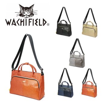 WachiField わちふぃーるど フェイクレザー 合皮 メランジ 2WAY ショルダー 斜め掛け 肩掛け ハンド トートカバン レディース 通勤 WTMC-02お出かけ サブバッグ 旅行 軽量 エレガント ギフト プレゼント  ねこ ダヤン