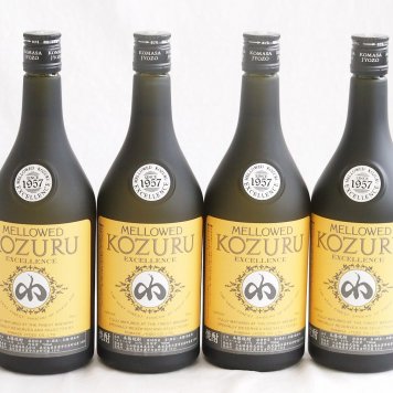 4本セット(長期貯蔵米焼酎 メローコヅルエクセレンス 41度 (鹿児島県)) 700ml×4本