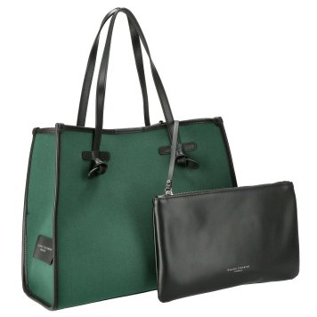 ジャンニキアリーニ GIANNI CHIARINI バッグ トートバッグ MARCELLA E MISS MARCELLA CANVA マルチェッラ BS 6850 CNV-SE FO/DR グリーン系