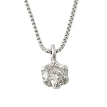 ダイヤモンド ネックレス 0.1カラット 0.1ct プラチナ DAPN-135PT UGL鑑別カード付