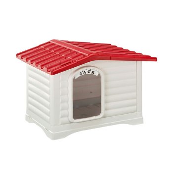イタリアferplast社製 ドッグヴィラ 70 スマイル ハウス 犬小屋 屋外 屋内