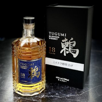 鶫＜つぐみ＞18年 ミズナラ樽仕上げ 700ml 43度