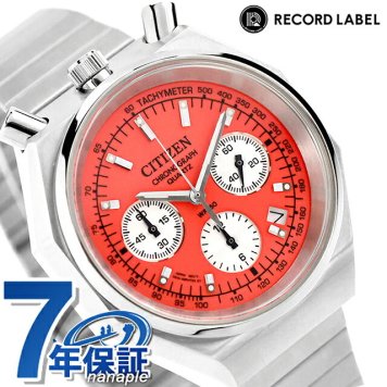 シチズン レコードレーベル ツノクロノ カスタム PLAYGROUND 特定店限定 クオーツ 腕時計 メンズ 数量限定 CITIZEN RECORD LABEL AN3700-89Z