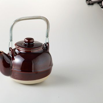 漢方鈴型薬草煎じ土瓶 陶器 美濃焼 やきものの里から、暮らしを贈ります。　ギフト 食器 セット テーブルウェア