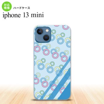 iPhone13mini iPhone13 mini ケース ハードケース 丸 青  nk-i13m-1663