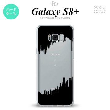 【SC03J】【スマホケース/スマホカバー】【ギャラクシーS8+】SC03J スマホケース Galaxy S8+ SC-03J カバー ギャラクシーS8+ イラストデザイン（B） 黒 nk-sc03j-194【メール便送料無料】
