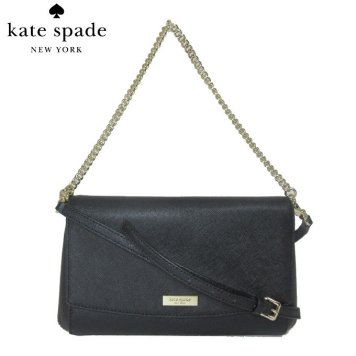 ケイト・スペード アウトレット kate spade ショルダーバッグ WKRU4092-001 greer / laurel way レザー チェーン ハンドル付き 2WAY ショルダー black(001):ブラック【RCP】【楽天カード分割】【レディース】