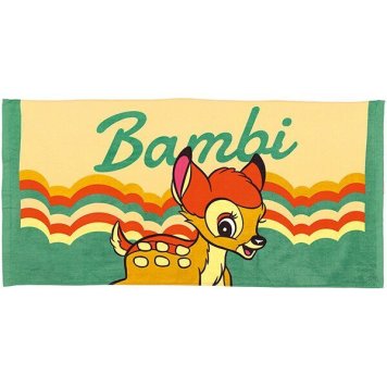 ディズニーレトロ/バンビ コンパクトバスタオル スケーター ※送料無料(北海道・沖縄は除く)