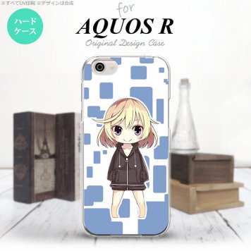 【SH03J】【スマホケース/スマホカバー】【アクオス R】SH03J スマホケース AQUOS R SH-03J カバー アクオス R キャラ2-A 青 nk-sh03j-1338【メール便送料無料】