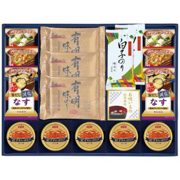 味之庵 永谷園＆白子のり＆アマノフーズ詰合せ 7086-100 7086-100 内祝い お祝 出産内祝い