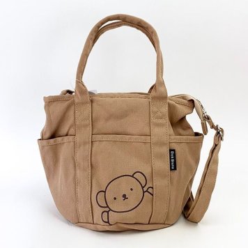 ミッフィー miffy 3ポケットトートボリス ショルダーバッグ モカマリモクラフト