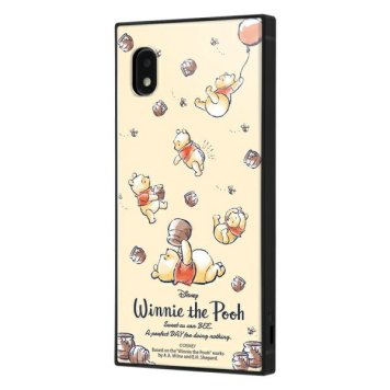 Galaxy A21 /『ディズニーキャラクター』/耐衝撃ハイブリッドケース KAKU/『くまのプーさん/Perfect Day』 ※送料無料(ポスト投函)