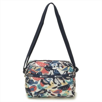 レスポートサック LeSportsac 斜めがけバッグ ショルダーバッグ DANIELLA CROSSBODY ダニエラクロスボディー OH TAKE FLIGHT バード柄マルチカラー 2434 E178
