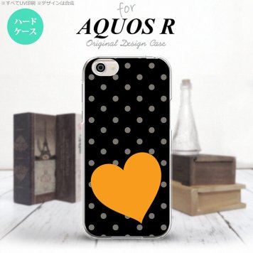 【SH03J】【スマホケース/スマホカバー】【アクオス R】SH03J スマホケース AQUOS R SH-03J カバー アクオス R トランプ(ハート・水玉)  nk-sh03j-550【メール便送料無料】