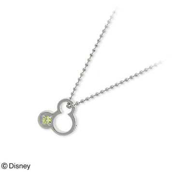 【送料無料】Disney ホワイトゴールド ネックレス 誕生石 20代 30代 彼女 レディース 女性 誕生日プレゼント 記念日 ギフトラッピング ディズニー Disneyzone 