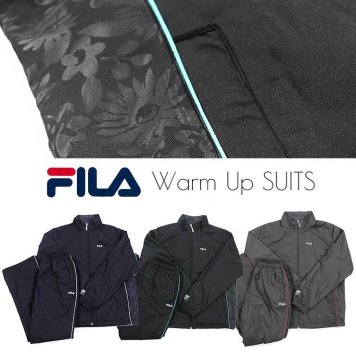 FILA(フィラ) レディース ジャージ ロングパンツ 上下2点セット 裏起毛 パンツ レディース 部屋着 セットアップ レディース 秋冬 ロングパンツ ウォームアップ 上下 トレーニングウェア トレーニングパンツ ルームウェア レディース 長袖 注目 敬老の日 プレゼント ギフト