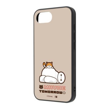 iPhone 17e / 16e ディズニー / maru 衝撃吸収 バンパー ハイブリッドケース / ベイマックスとモチ_お昼寝 ※送料無料(ポスト投函)